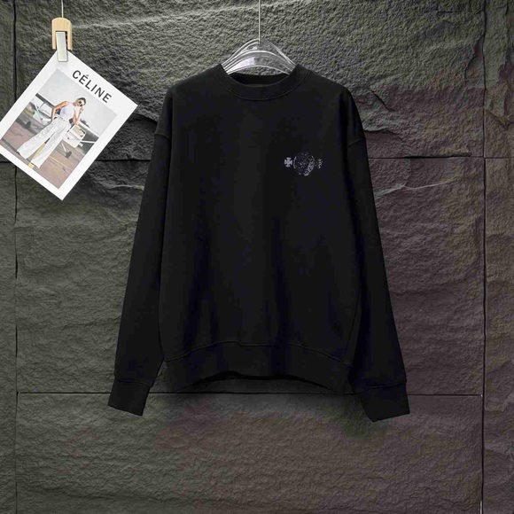Chrome Hearts Black Crewneck Sweater - Picture 1 of 6